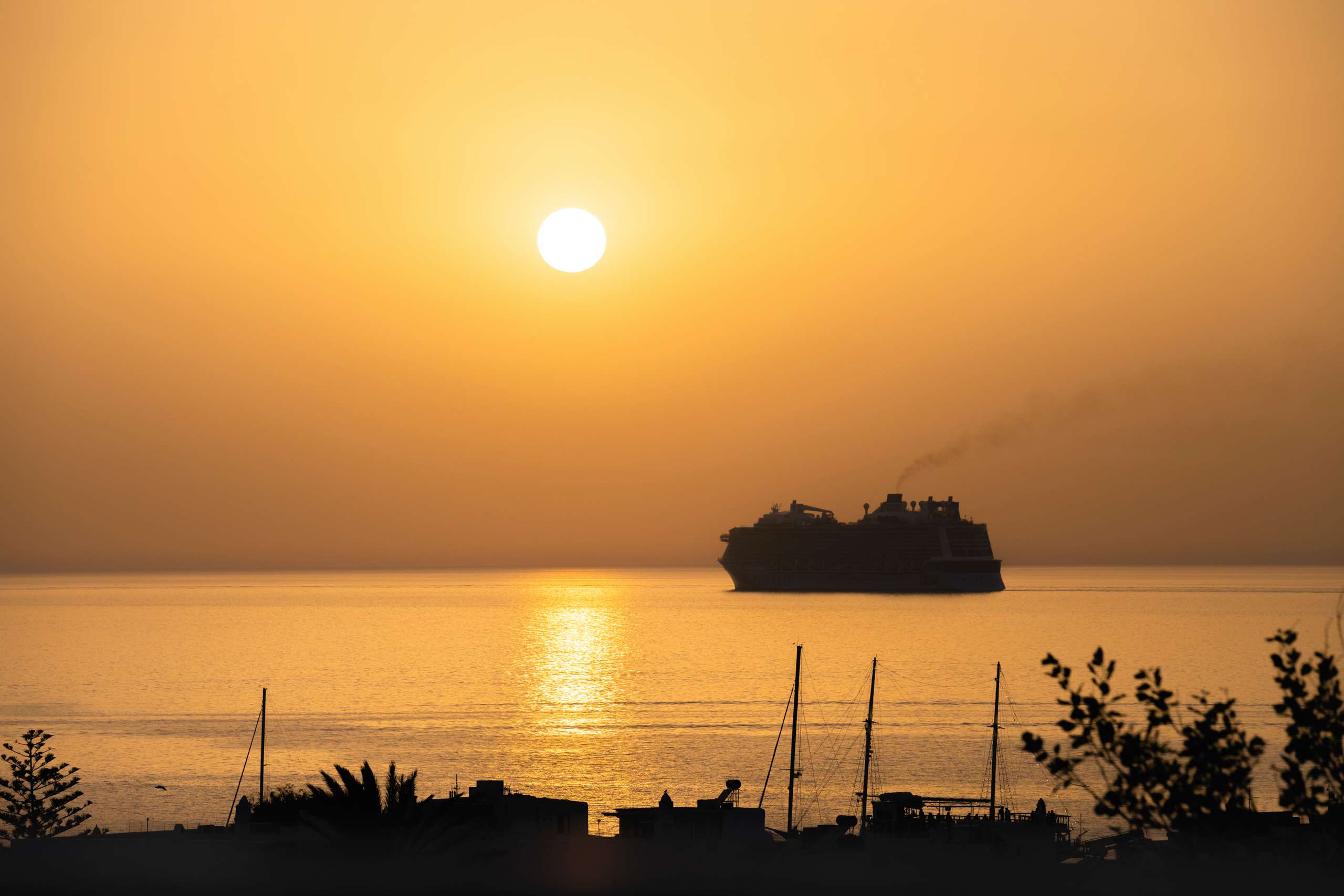 Hotel Rochari Mykonos sunset